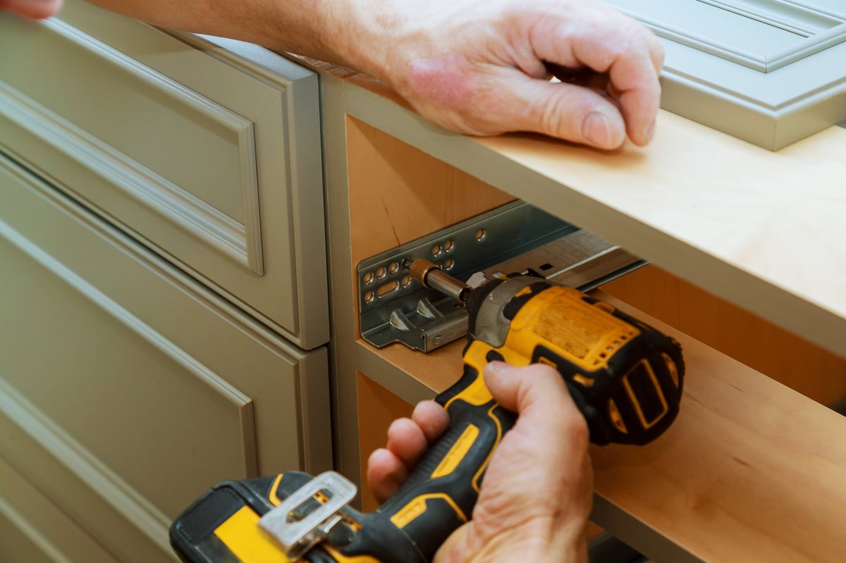 Cabinet & hardware finishing
